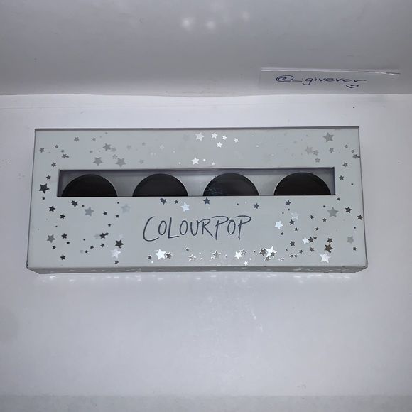 Low Key Colourpop 4 Pan Eyeshadow Palette W Stars - Picture 8 of 13